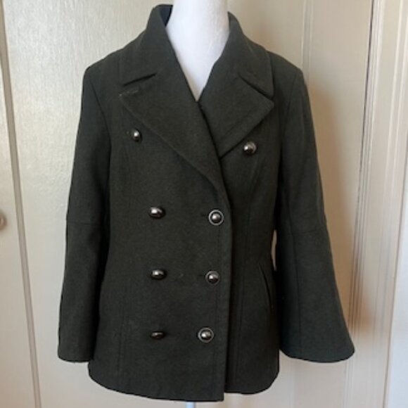 Banana Republix x Olivia Palermo Wool Peacoat Women's S - Picture 1 of 6
